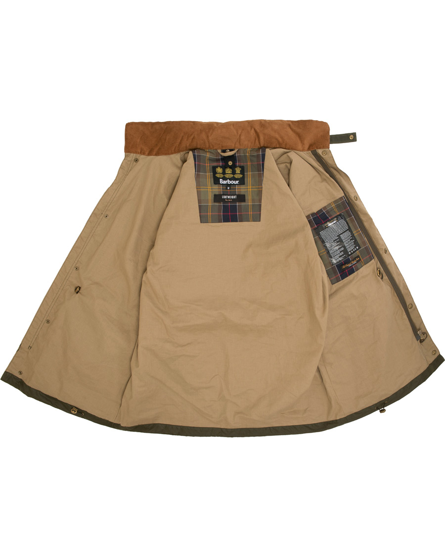 Herre | Jakker | Barbour Lifestyle | Lightweight Orel Wax Jacket Archive Olive