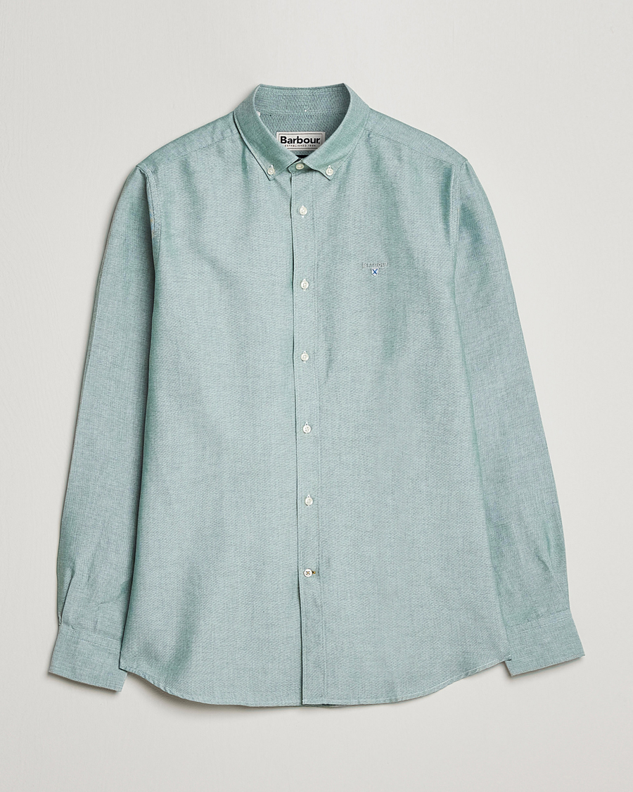 Herre |  | Barbour Lifestyle | Tailored Fit Oxford 3 Shirt Green