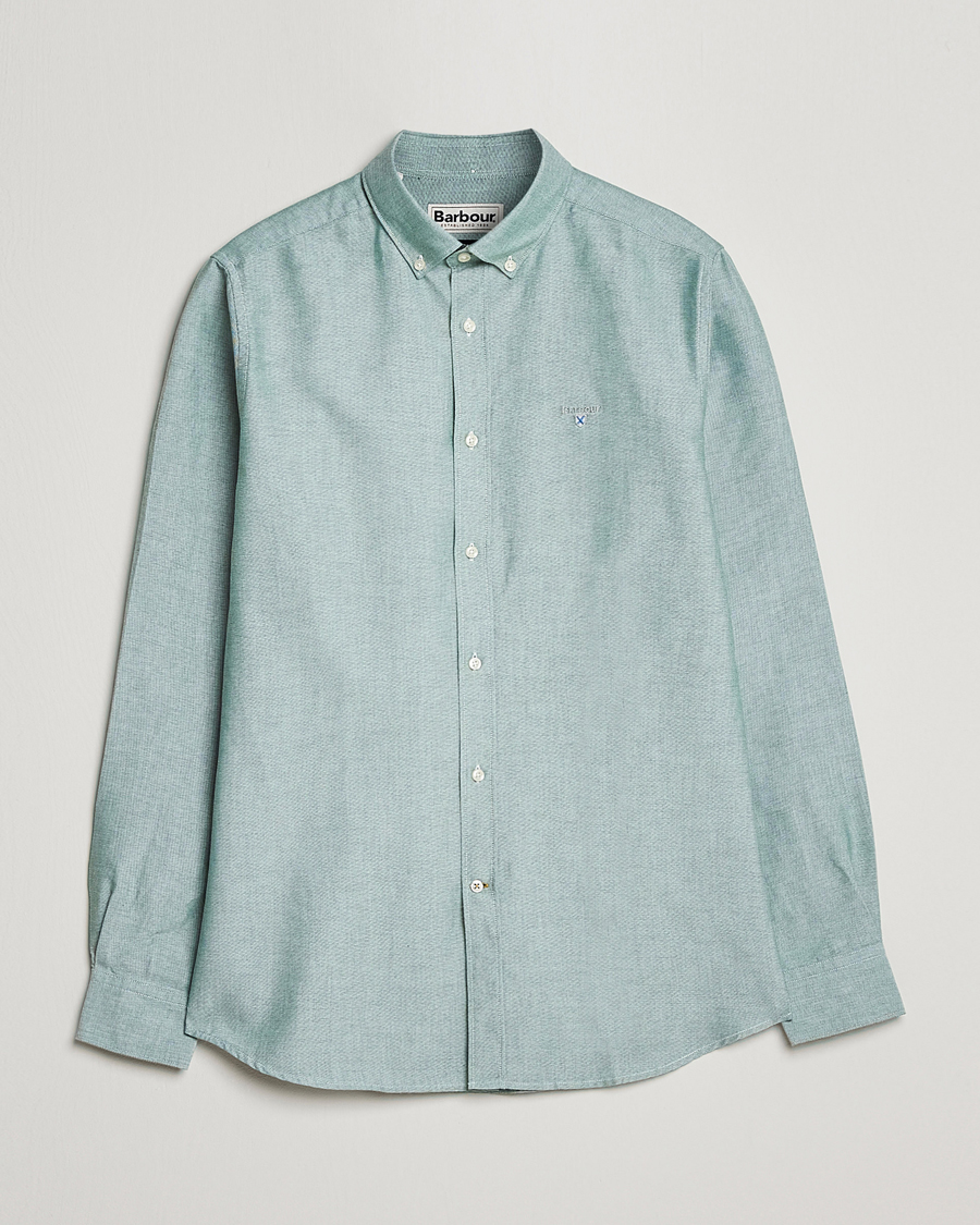 Herre | Skjorter | Barbour Lifestyle | Tailored Fit Oxford 3 Shirt Green