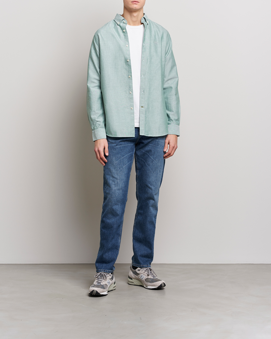Herre | Skjorter | Barbour Lifestyle | Tailored Fit Oxford 3 Shirt Green