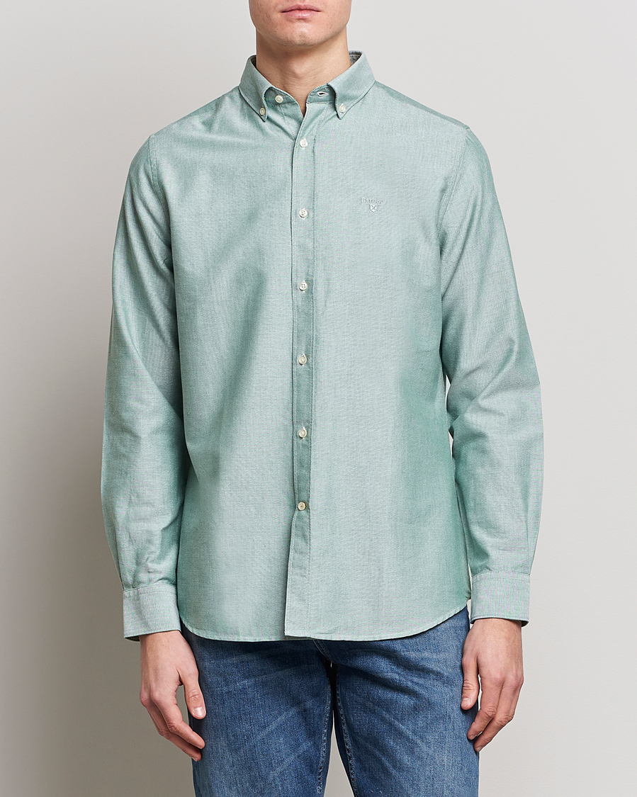Herre | Nytt i butikken | Barbour Lifestyle | Tailored Fit Oxford 3 Shirt Green