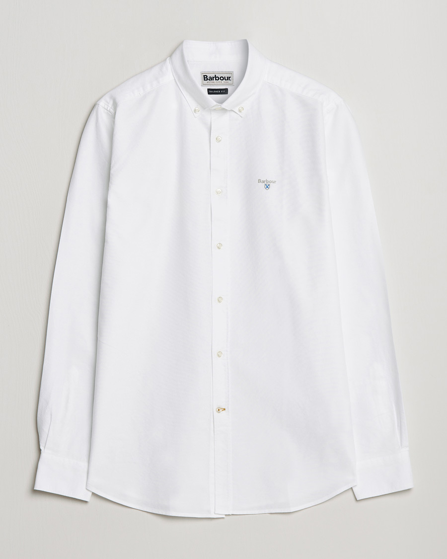 Herre | Skjorter | Barbour Lifestyle | Tailored Fit Oxford 3 Shirt White