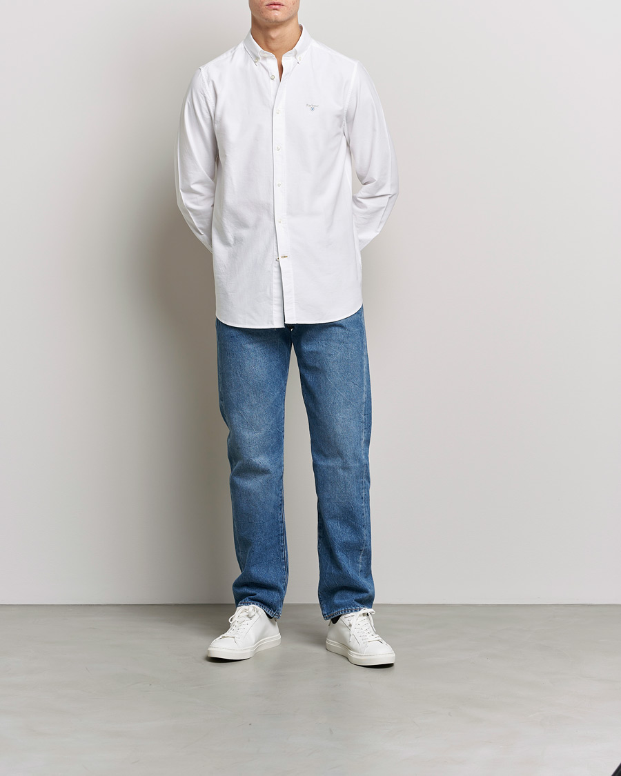 Herre | Barbour Lifestyle | Barbour Lifestyle | Tailored Fit Oxford 3 Shirt White