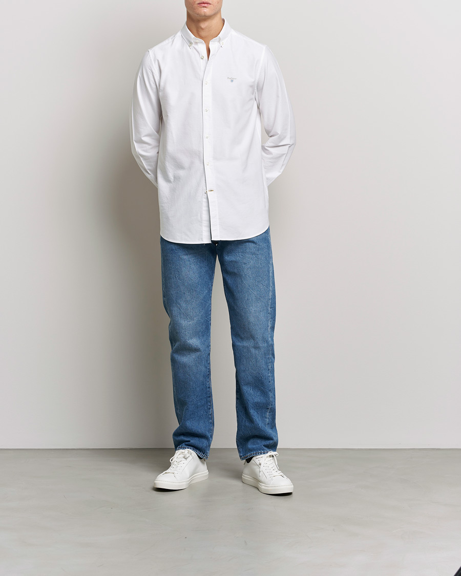 Herre | Skjorter | Barbour Lifestyle | Tailored Fit Oxford 3 Shirt White