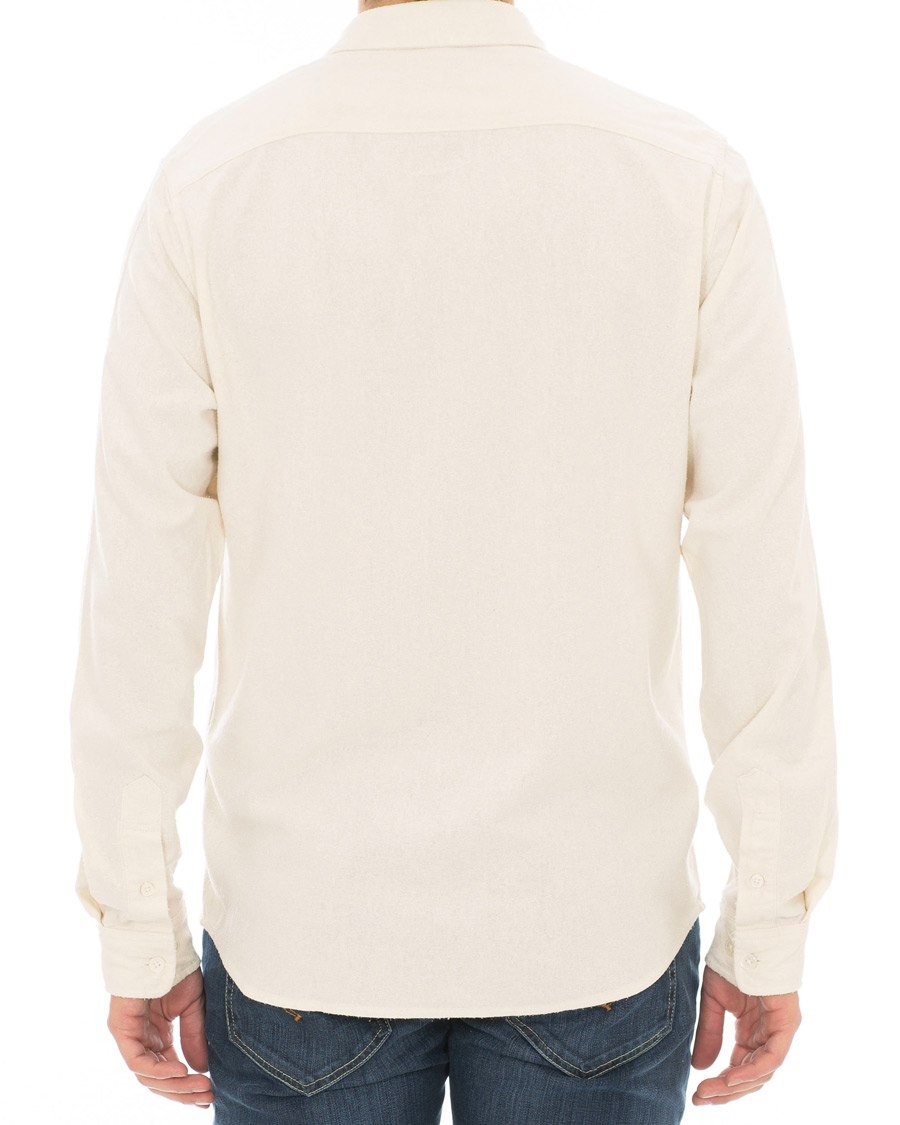 Herre | Skjorter | NN07 | Alberto Silk Nep Shirt Ivory