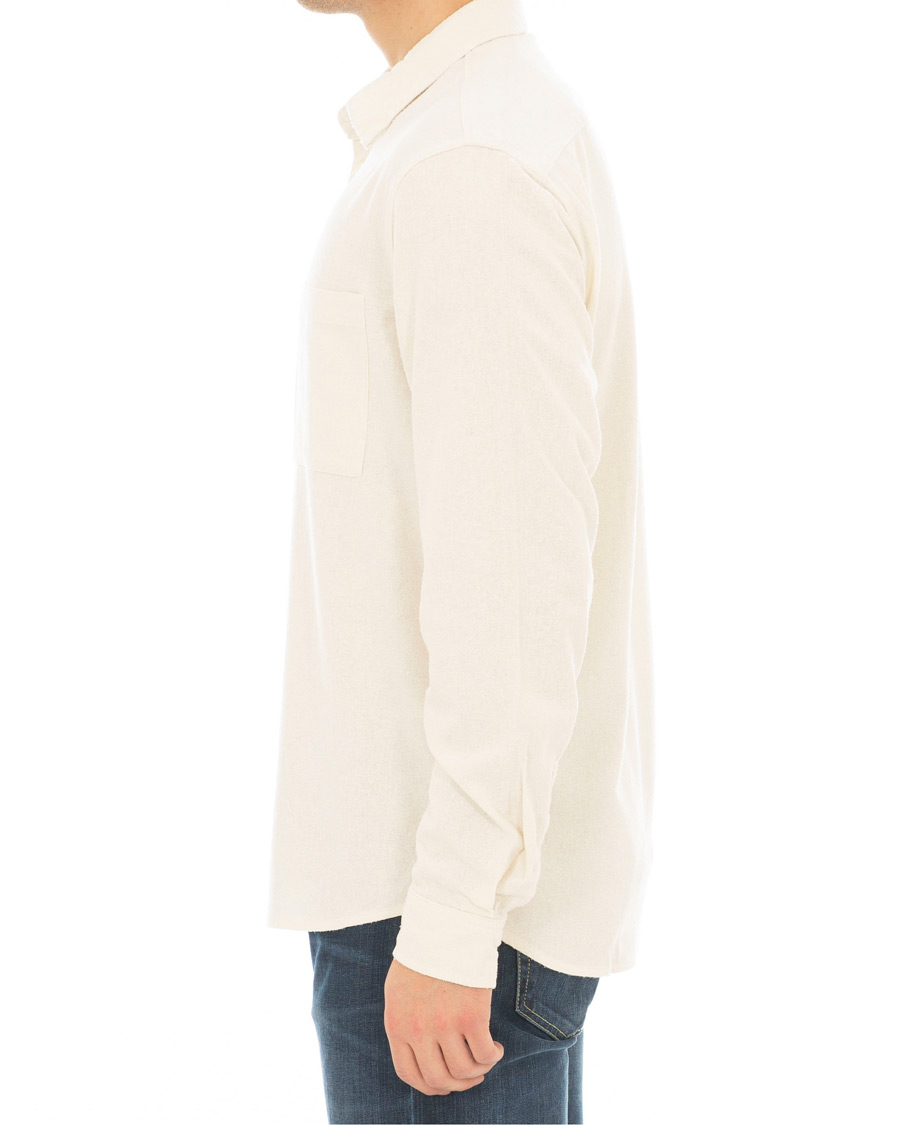 Herre | Skjorter | NN07 | Alberto Silk Nep Shirt Ivory
