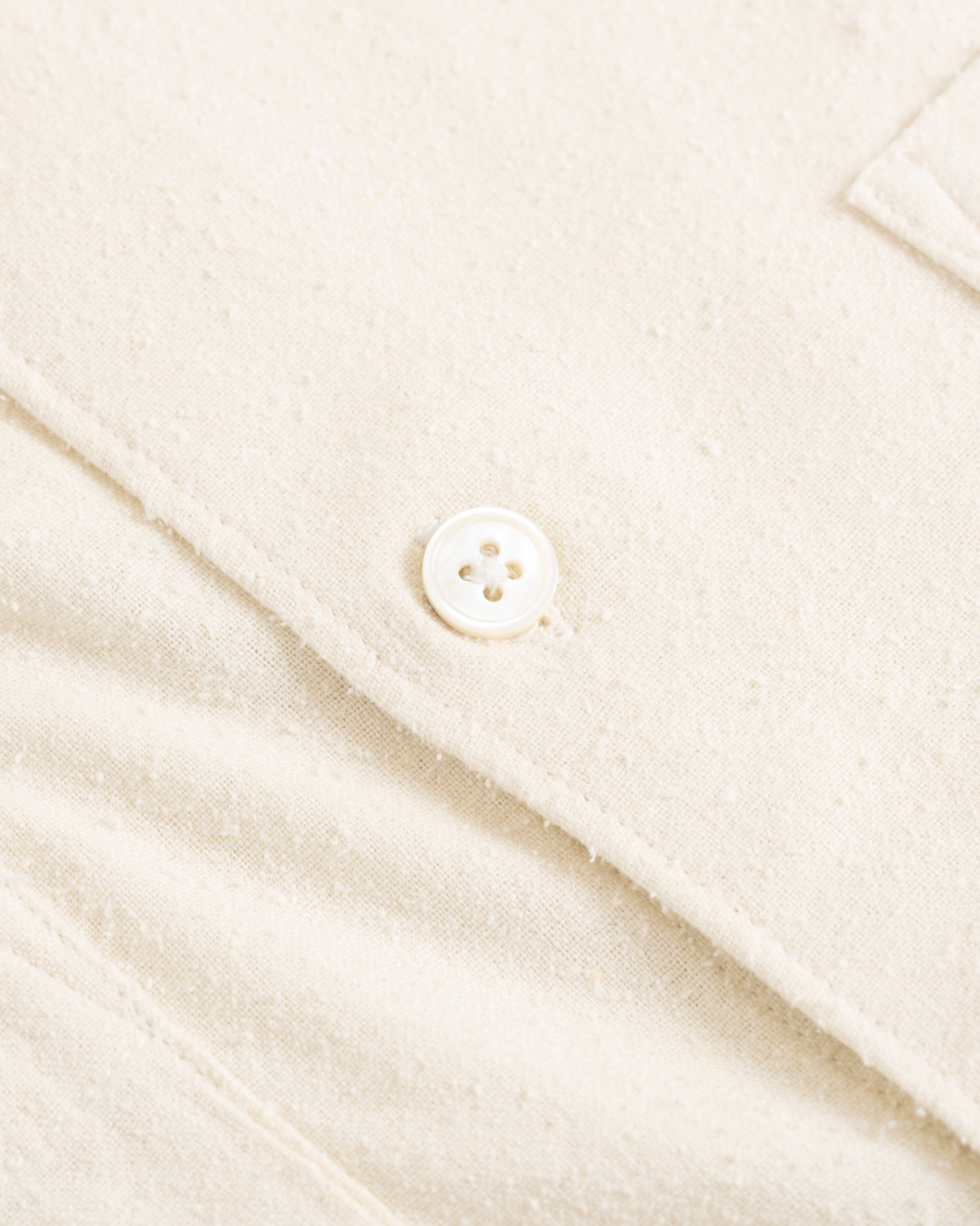Herre | Skjorter | NN07 | Alberto Silk Nep Shirt Ivory