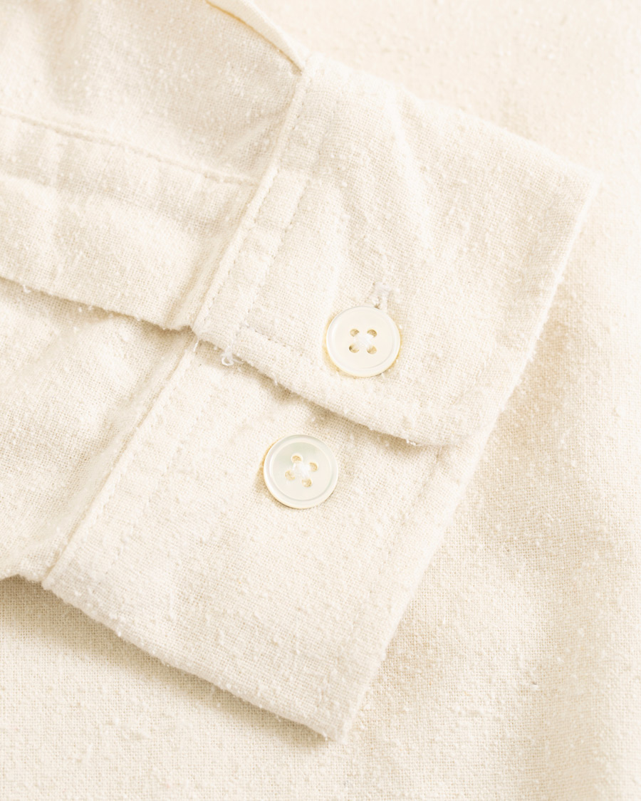 Herre | Skjorter | NN07 | Alberto Silk Nep Shirt Ivory