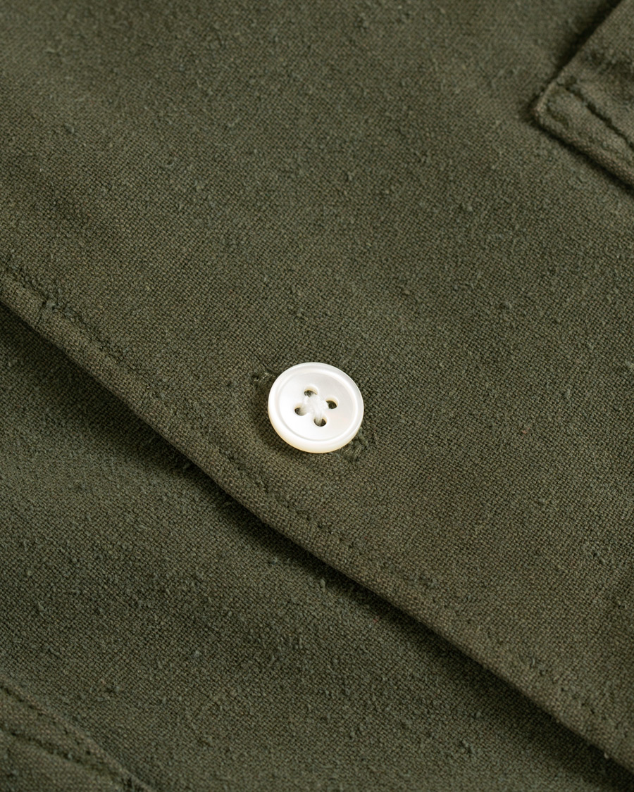 Herre | Skjorter | NN07 | Alberto Silk Nep Shirt Deep Green