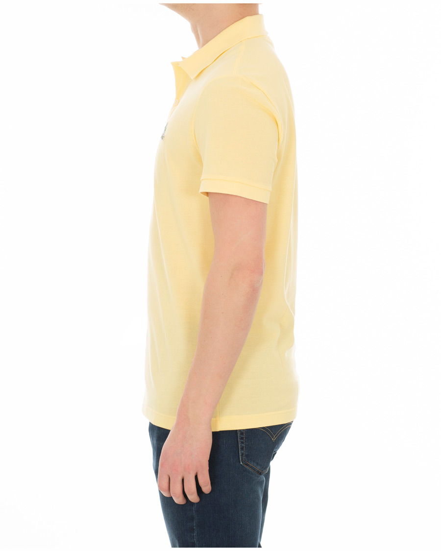 Herre | Pikéer | Lacoste | Palm Crocodile Poloshirt Regular Fit Yellow