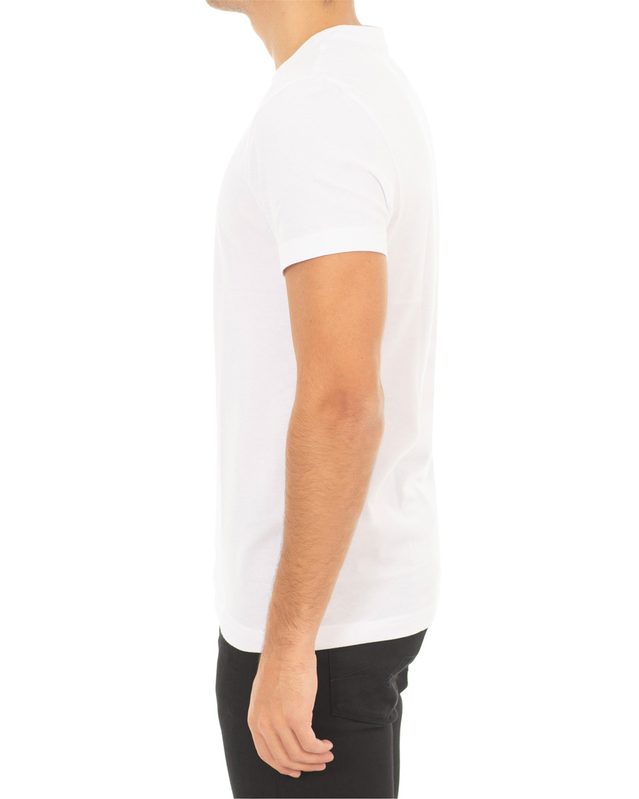Herre | T-Shirts | Lacoste | Logo Croc T-Shirt White