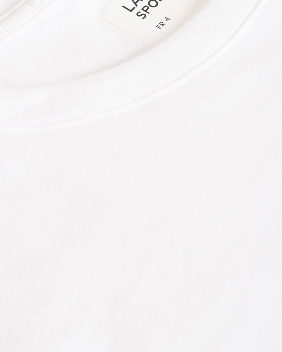 Herre | T-Shirts | Lacoste | Logo Croc T-Shirt White