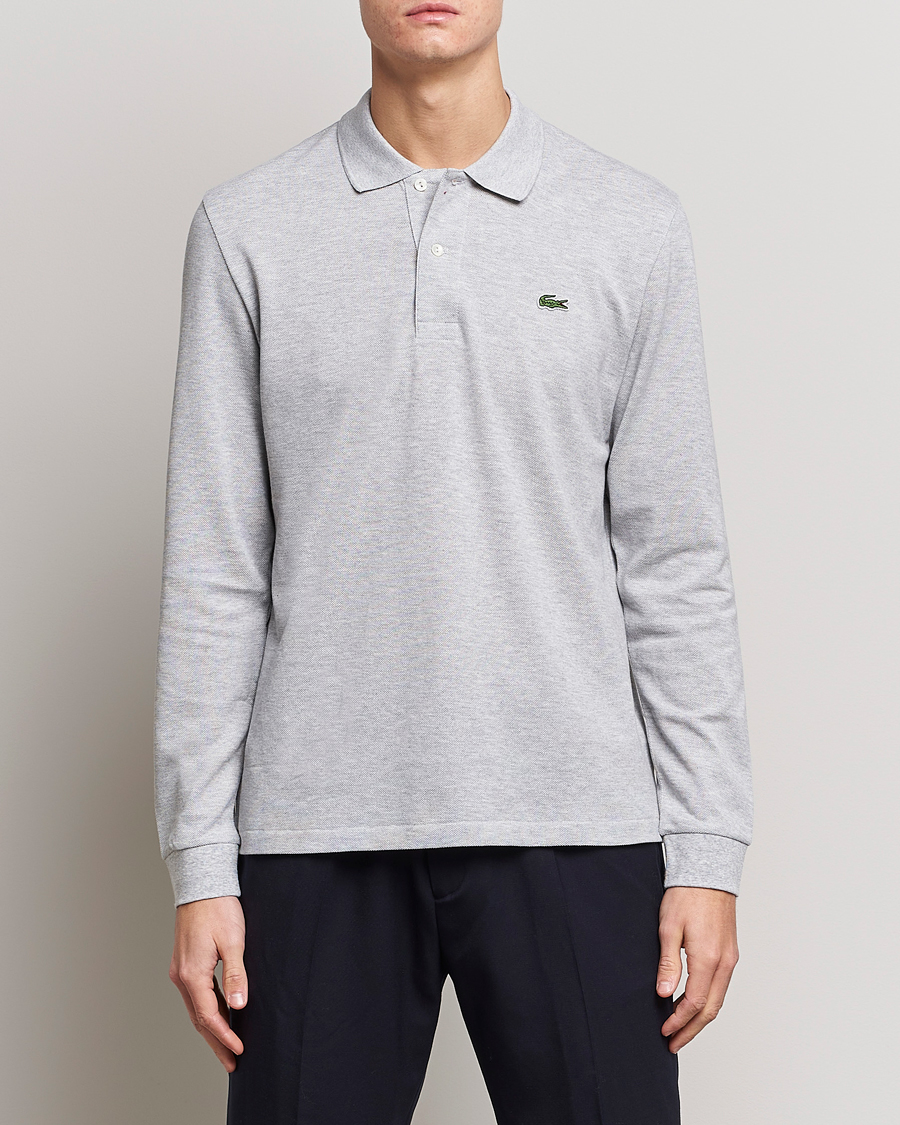 Herre | Klær | Lacoste | Long Sleeve Original Polo Grey