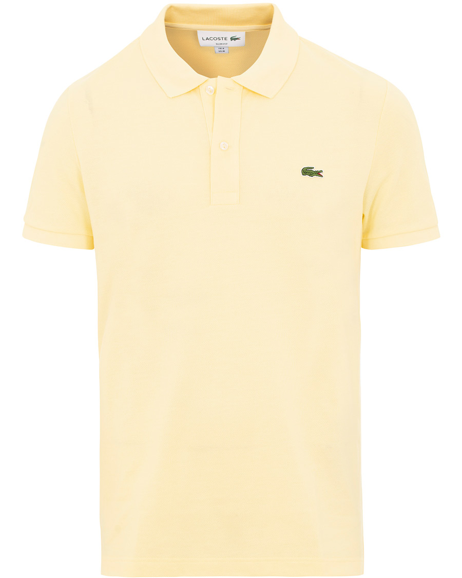 Herre | Pikéer | Lacoste | Slim Fit Polo Piké Napolitan Yellow