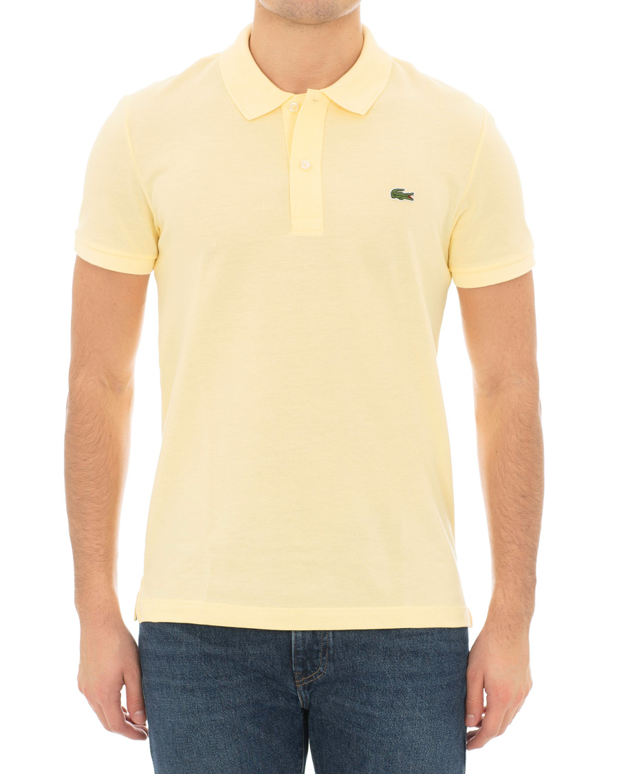 Herre | Pikéer | Lacoste | Slim Fit Polo Piké Napolitan Yellow