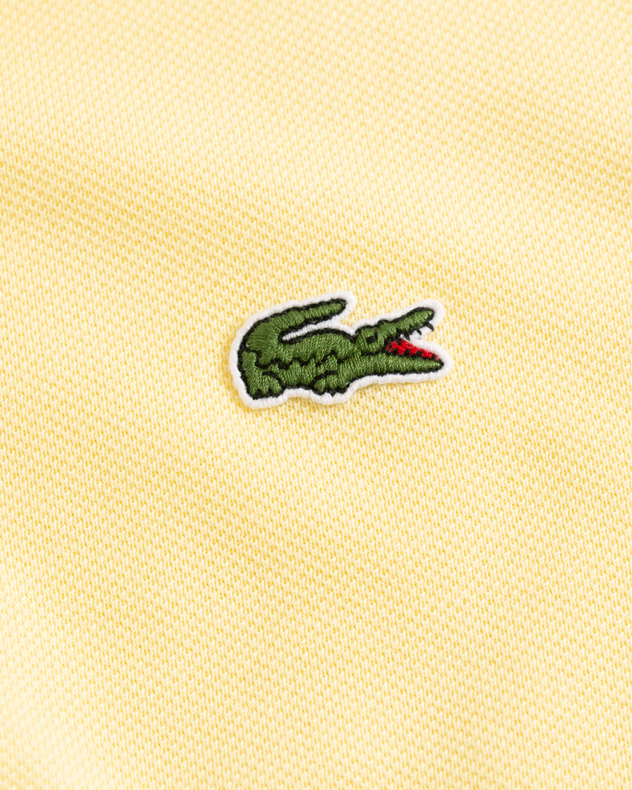 Herre | Pikéer | Lacoste | Slim Fit Polo Piké Napolitan Yellow