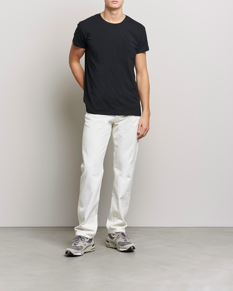 Herre | T-Shirts | Samsøe Samsøe | Kronos Crew Neck Tee Black