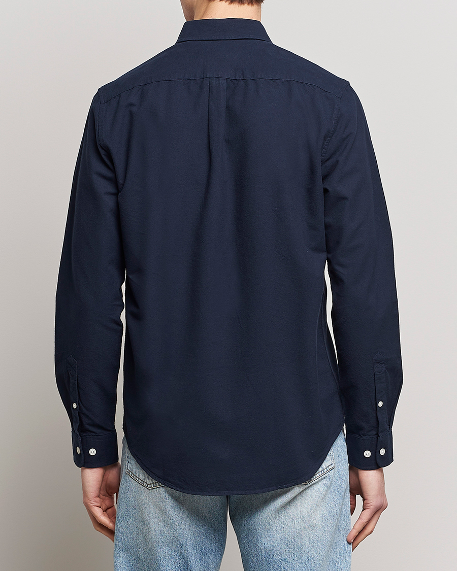 Herre | Skjorter | Samsøe Samsøe | Liam Button Down Shirt Dark Sapphire