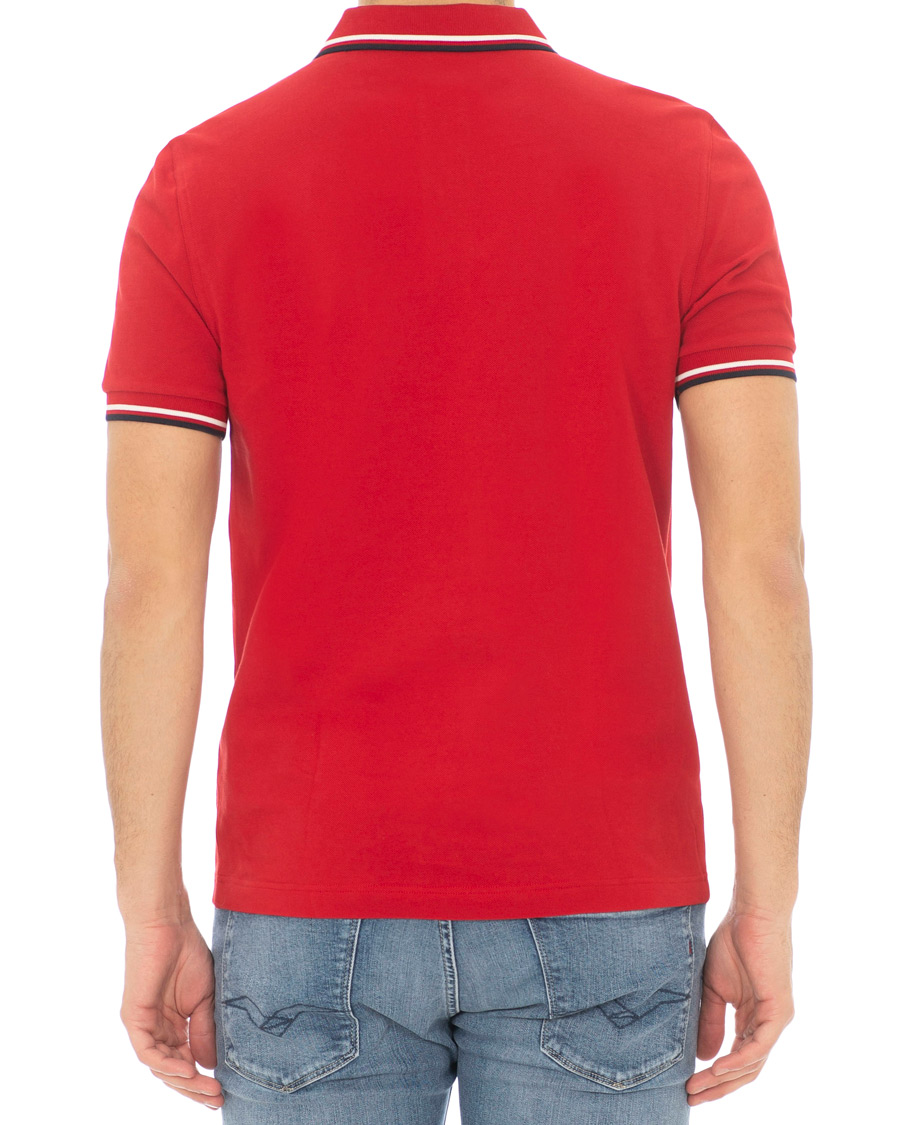 Herre | Pikéer | Fred Perry | Twin Tip Polo Bright Red