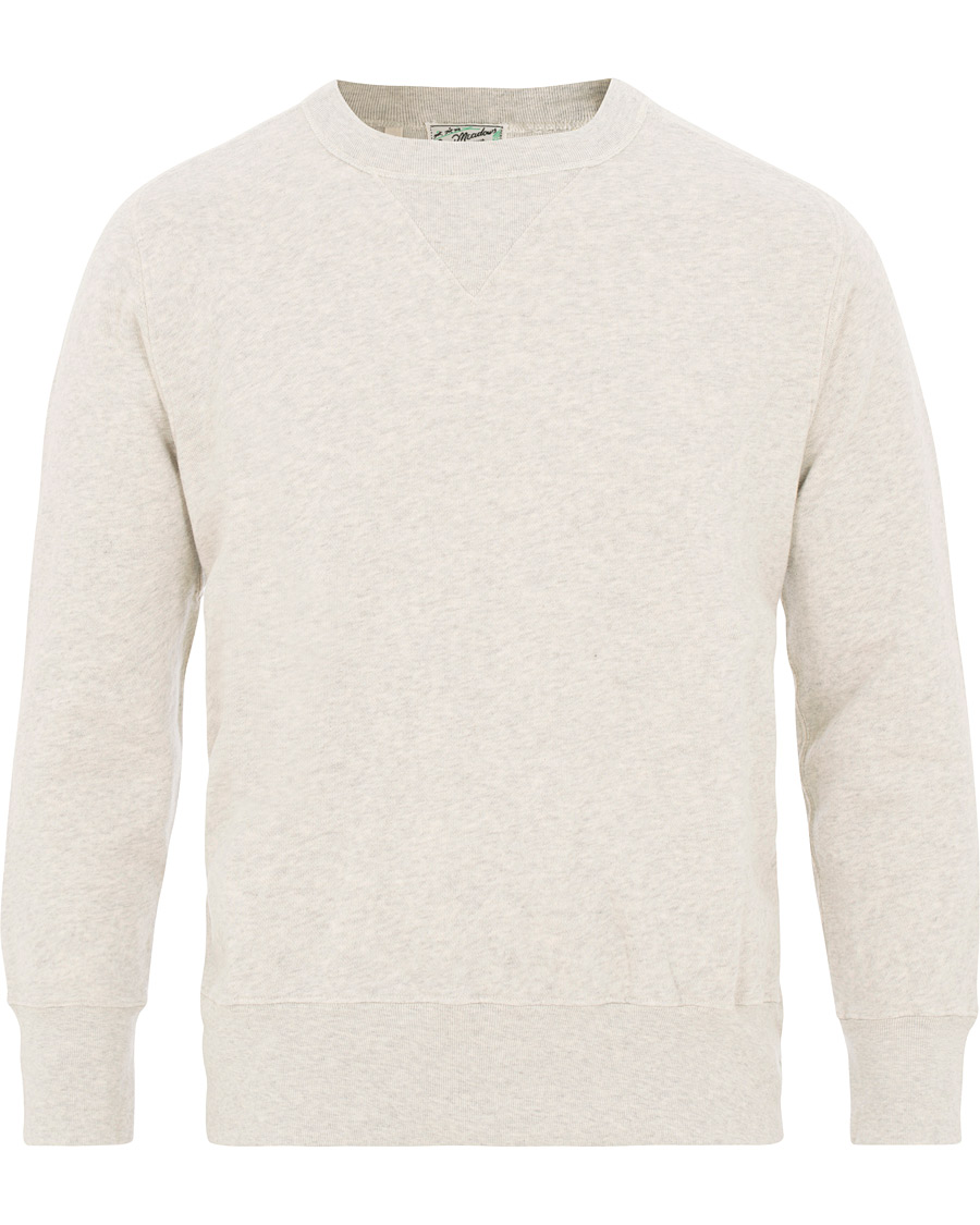 Herre | Gensere | Levi's Vintage Clothing | Bay Meadows Crew Neck Sweatshirts Oatmeal Melange