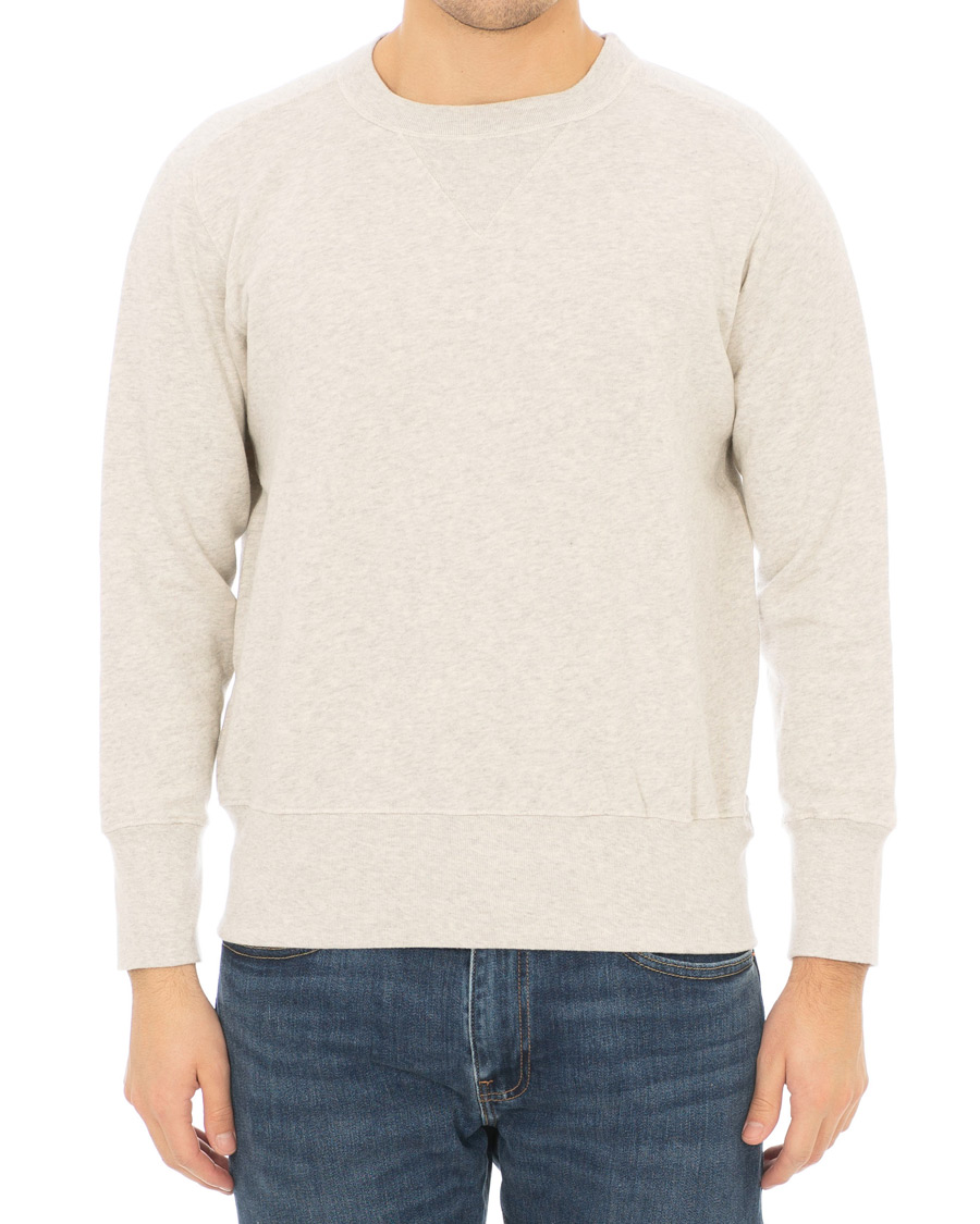 Herre | Gensere | Levi's Vintage Clothing | Bay Meadows Crew Neck Sweatshirts Oatmeal Melange