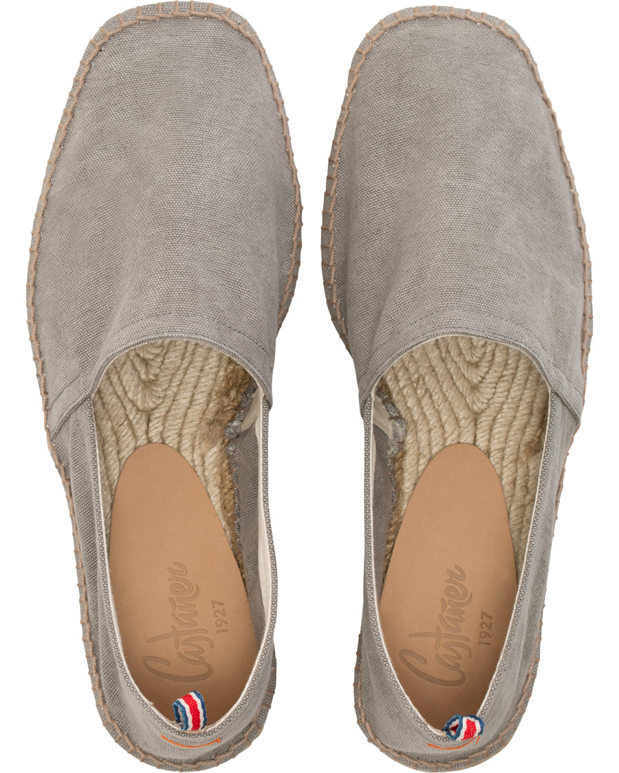 Herre | Castañer Pablo Washed Canvas Espadrilles Plomo | Castañer | Pablo Washed Canvas Espadrilles Plomo