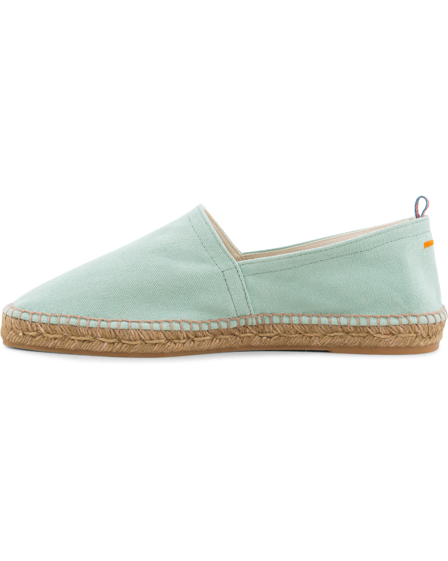 Herre | Castañer Pablo Washed Canvas Espadrilles Verde Menta | Castañer | Pablo Washed Canvas Espadrilles Verde Menta
