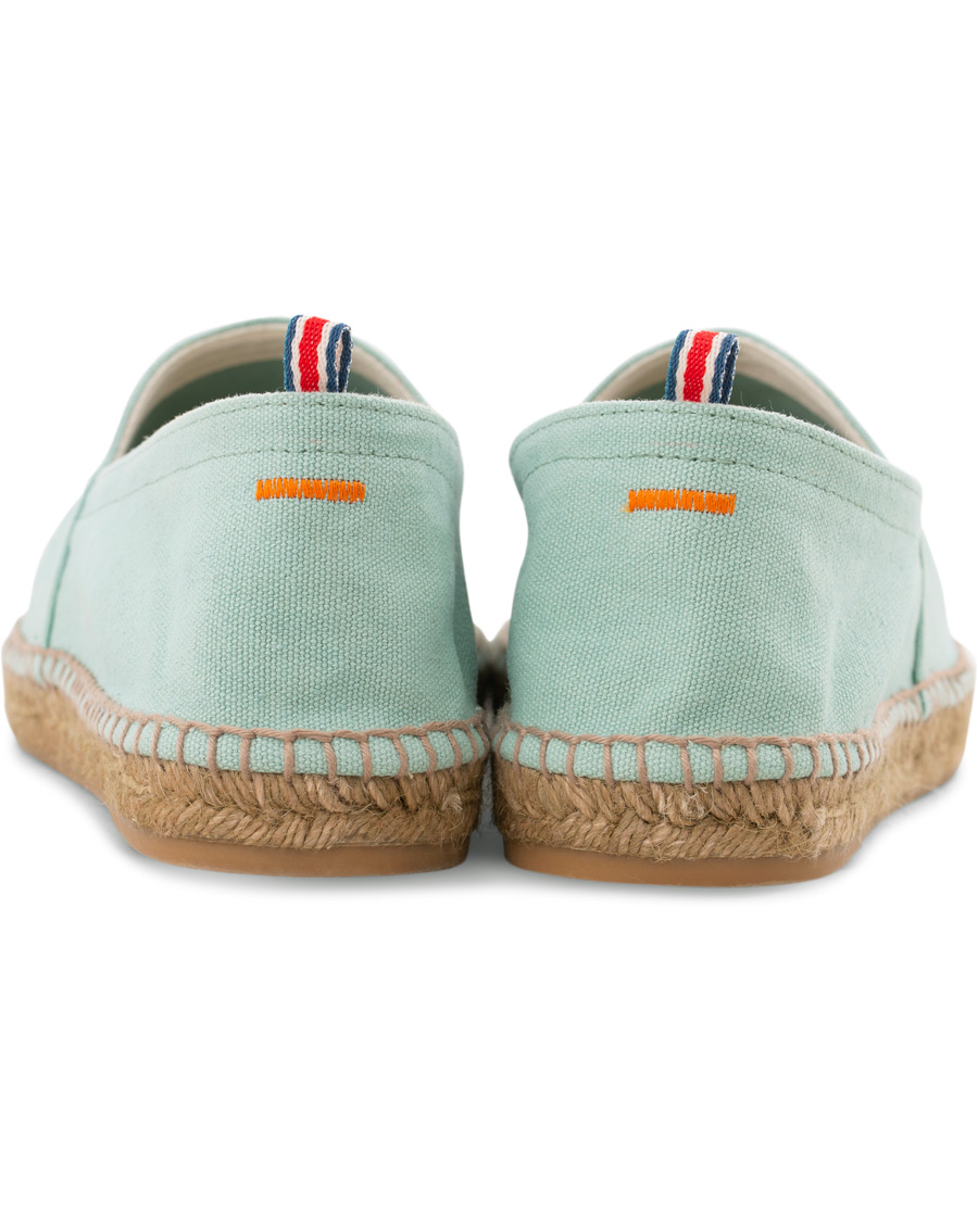 Herre | Castañer Pablo Washed Canvas Espadrilles Verde Menta | Castañer | Pablo Washed Canvas Espadrilles Verde Menta