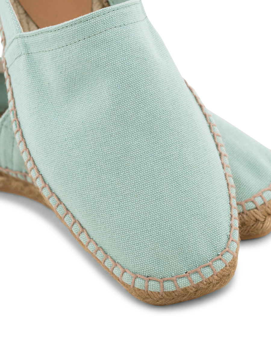 Herre | Castañer Pablo Washed Canvas Espadrilles Verde Menta | Castañer | Pablo Washed Canvas Espadrilles Verde Menta