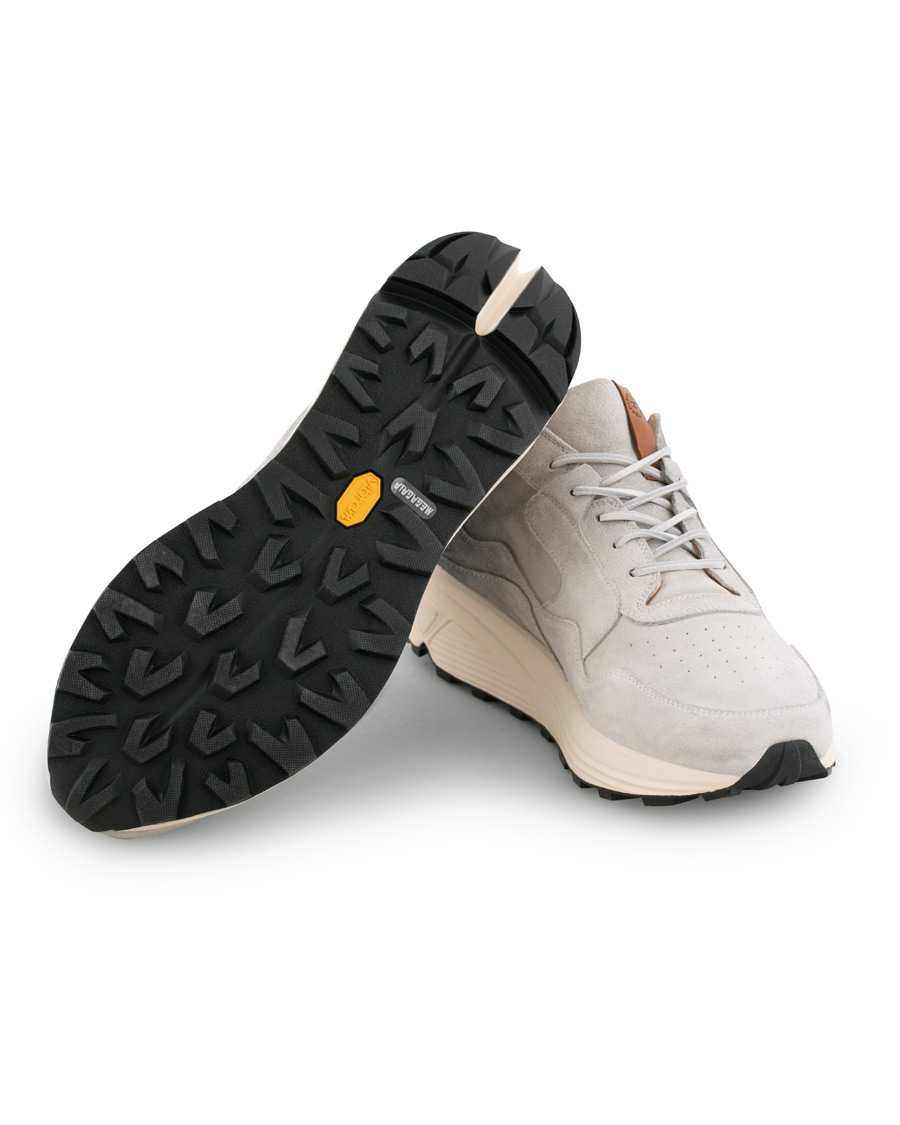 Herre | Buttero Vinci Vintage Running Suede Sneaker Bianco | Buttero | Vinci Vintage Running Suede Sneaker Bianco