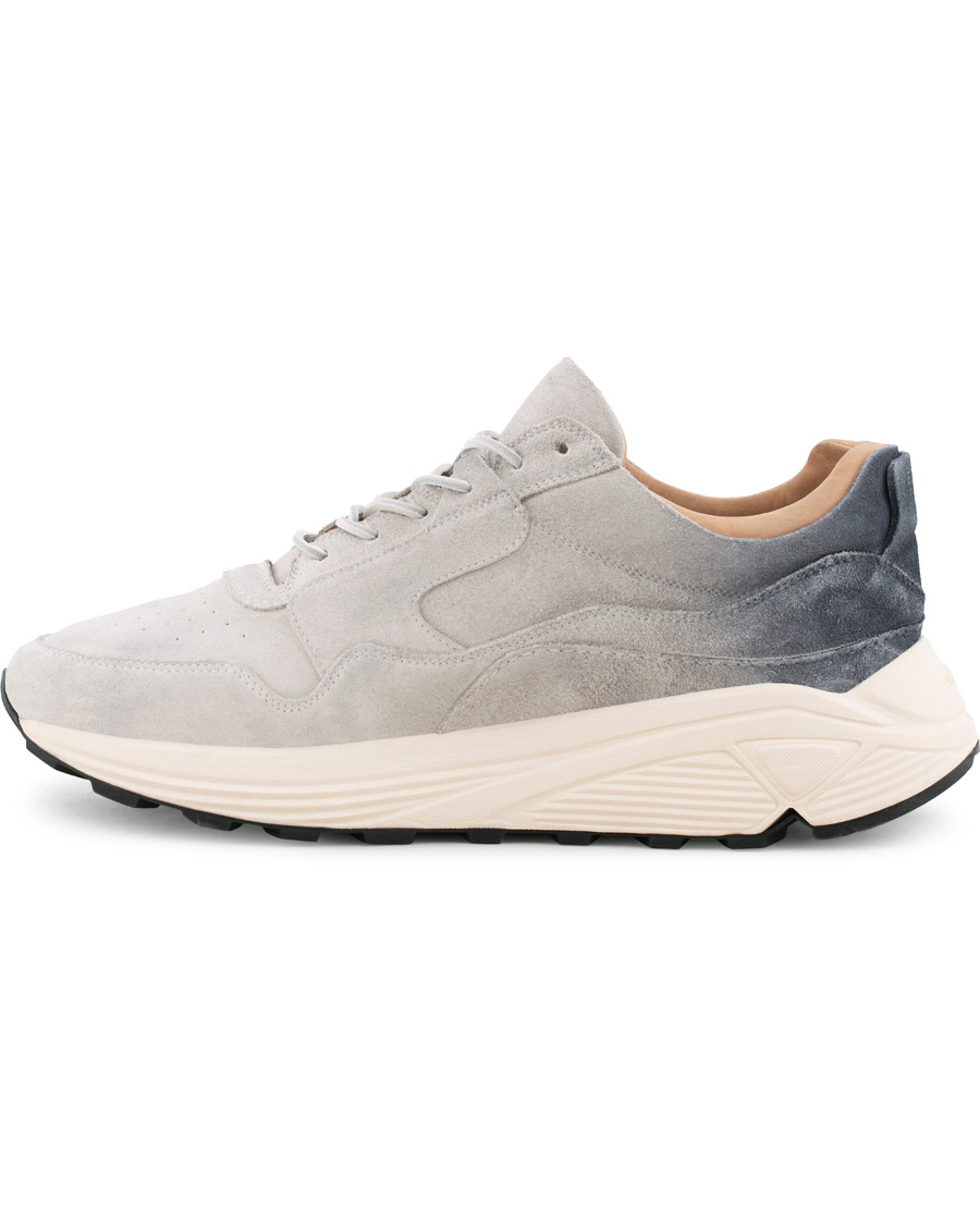 Herre | Buttero Vinci Vintage Running Suede Sneaker Bianco | Buttero | Vinci Vintage Running Suede Sneaker Bianco