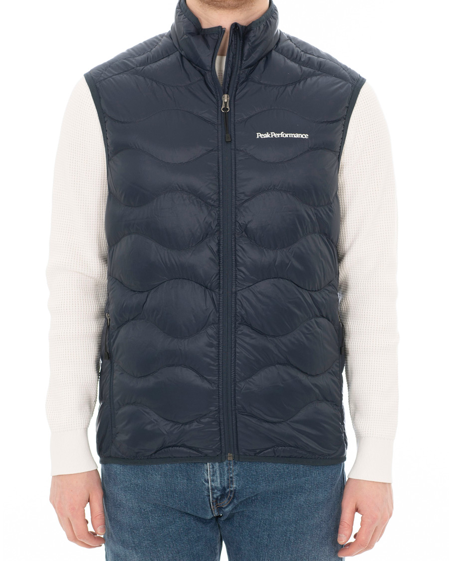 Herre | Jakker | Peak Performance | Helium Vest Blue Shadow