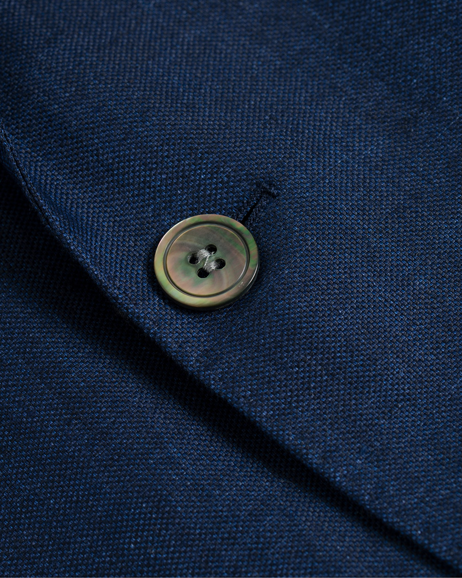 Herre | Dressjakker | Oscar Jacobson | Egel Linen Blazer Blue