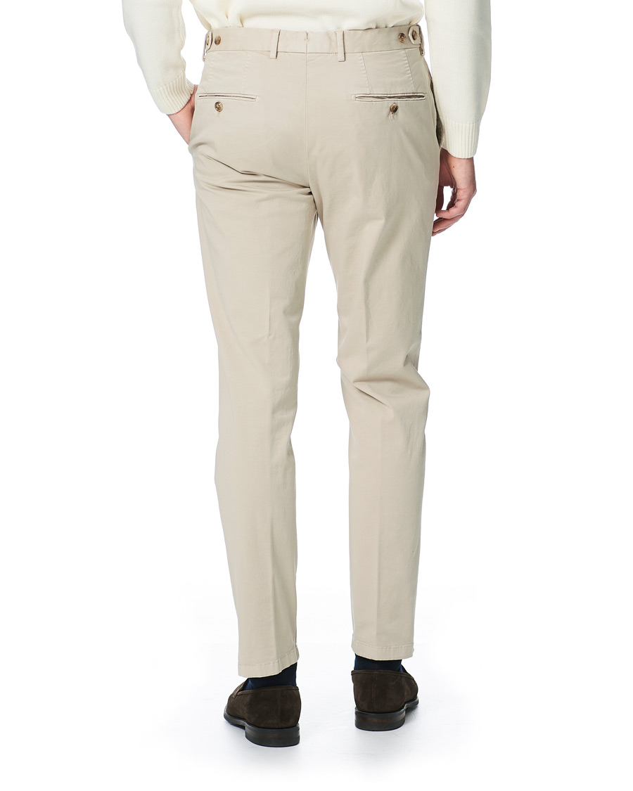 Herre | Bukser | Oscar Jacobson | Danwick Side Adjusters Chino Beige