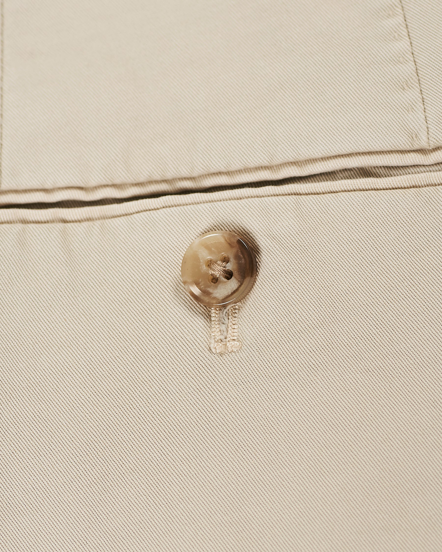 Herre | Bukser | Oscar Jacobson | Danwick Side Adjusters Chino Beige