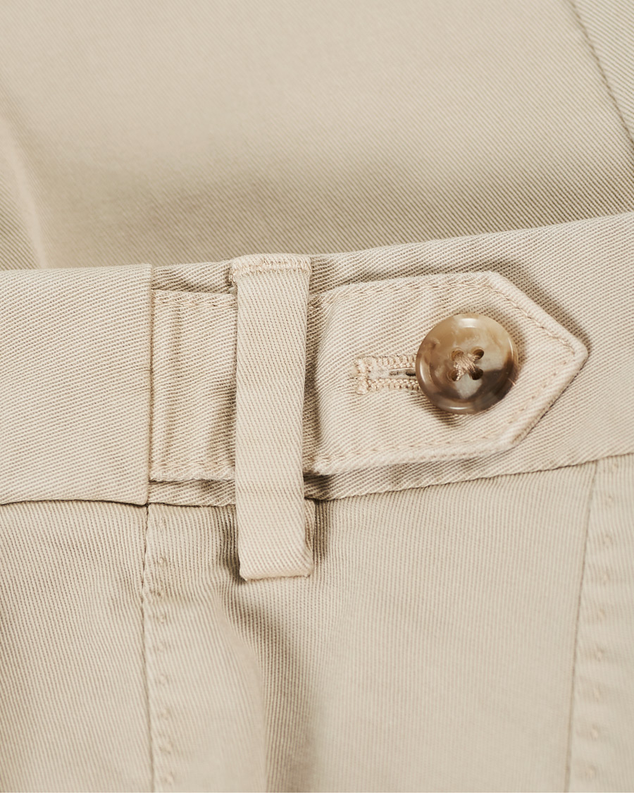 Herre | Bukser | Oscar Jacobson | Danwick Side Adjusters Chino Beige