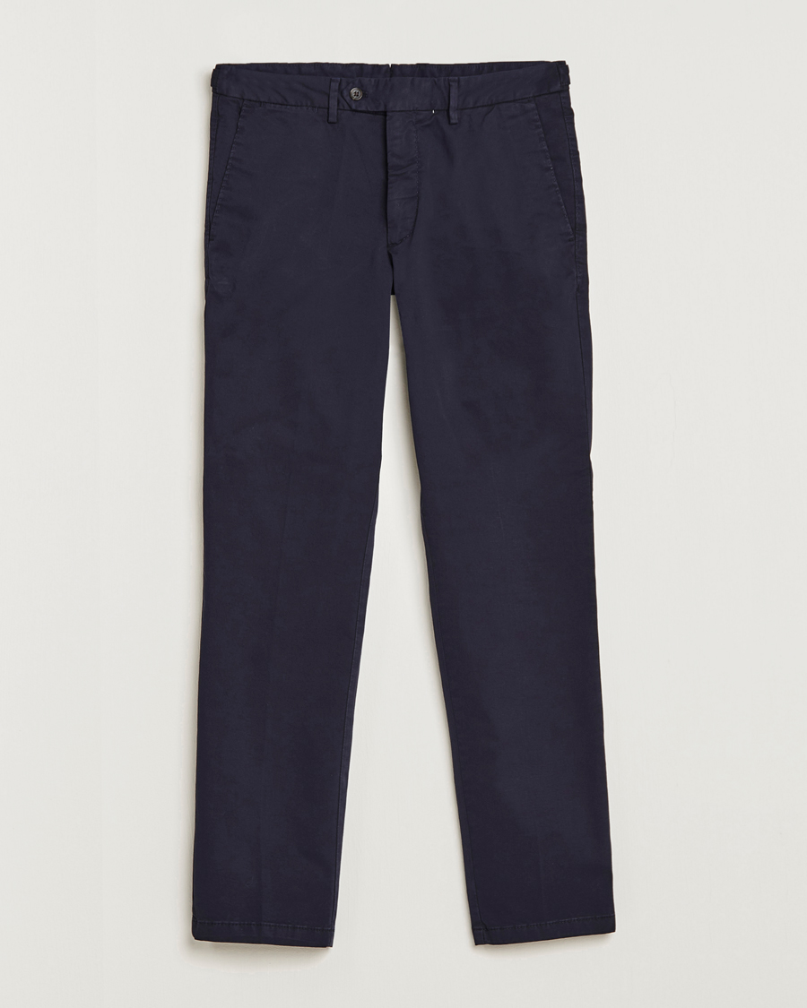Herre | Bukser | Oscar Jacobson | Danwick Side Adjusters Chino Navy
