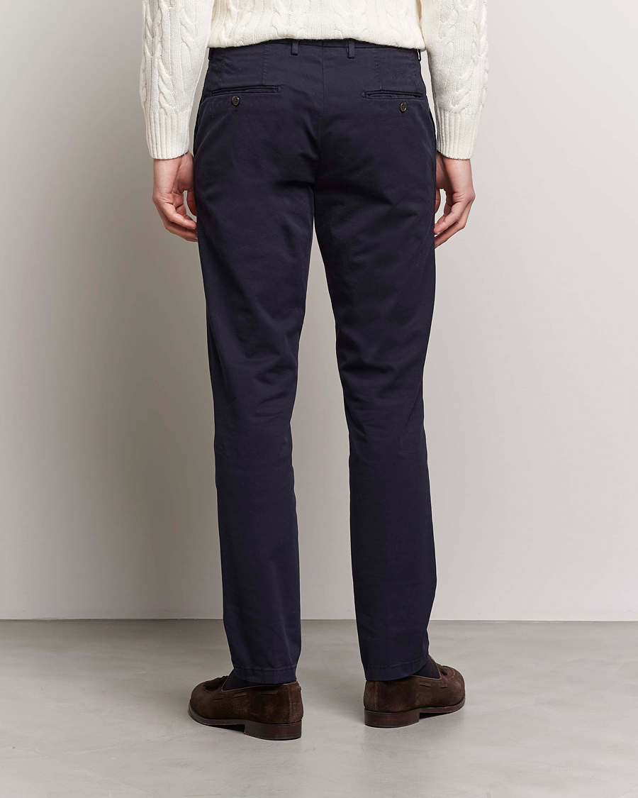 Herre | Bukser | Oscar Jacobson | Danwick Side Adjusters Chino Navy