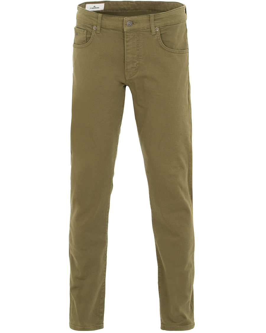 Herre | Bukser | J.Lindeberg | Jay Solid Stretch 5-Pocket Pants Ivy Green