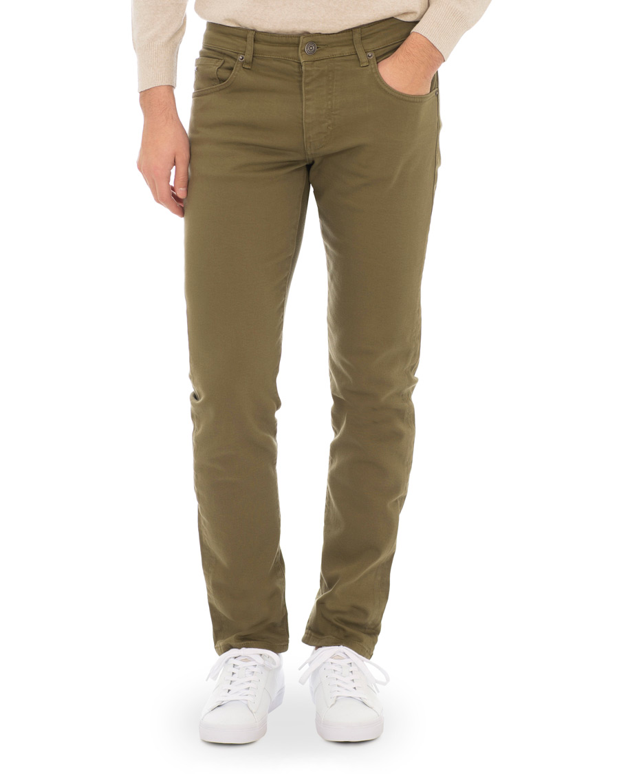 Herre | Bukser | J.Lindeberg | Jay Solid Stretch 5-Pocket Pants Ivy Green