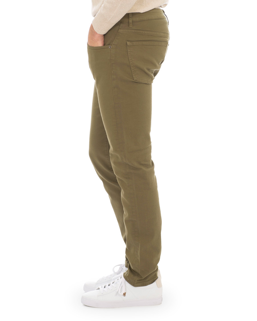 Herre | Bukser | J.Lindeberg | Jay Solid Stretch 5-Pocket Pants Ivy Green