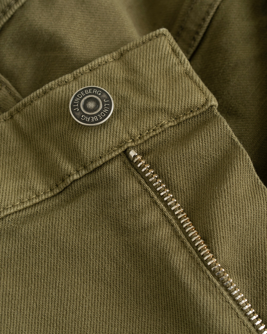 Herre | Bukser | J.Lindeberg | Jay Solid Stretch 5-Pocket Pants Ivy Green