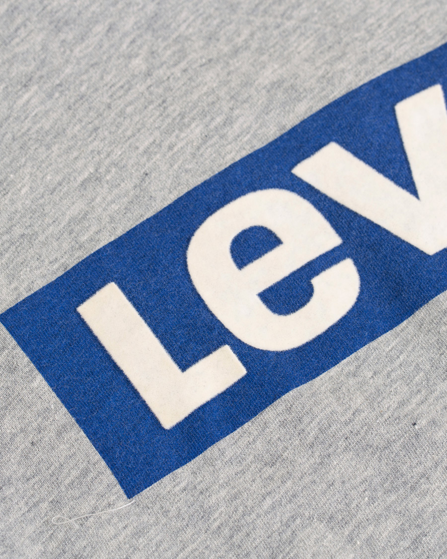 Herre | T-Shirts | Levi's | Boxtab Graphic Tee Midtone Heather Grey