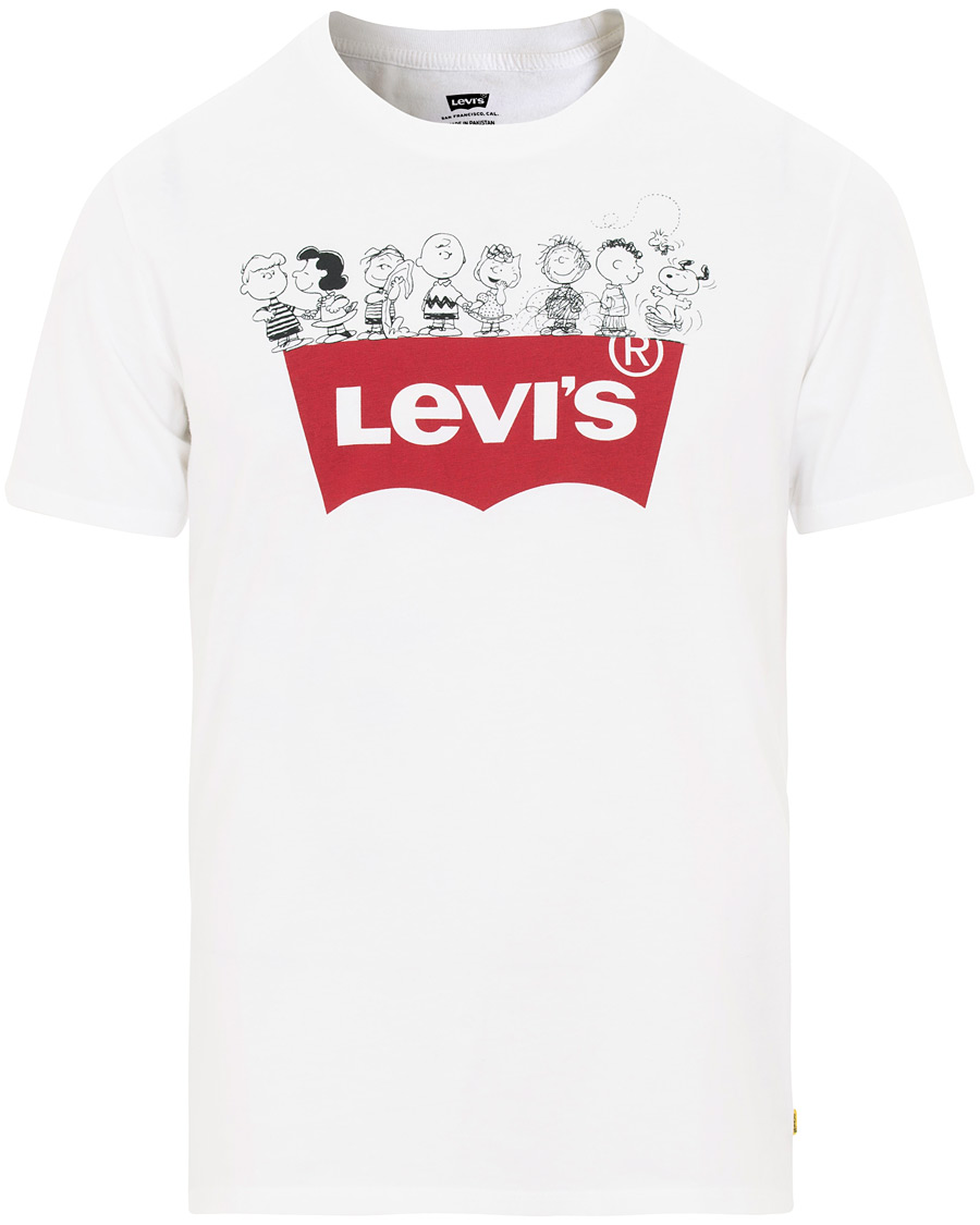 Herre | T-Shirts | Levi's | Peanuts Gang Tee White