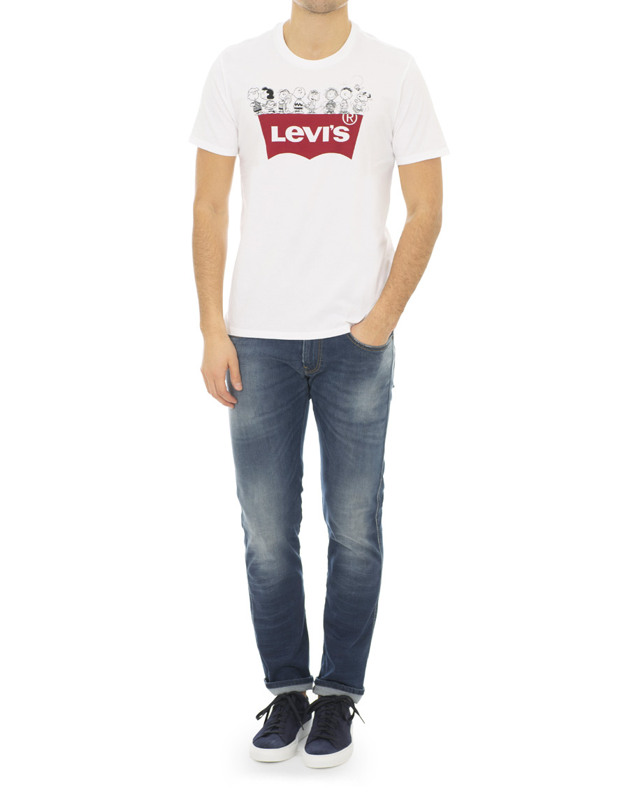 Herre | T-Shirts | Levi's | Peanuts Gang Tee White