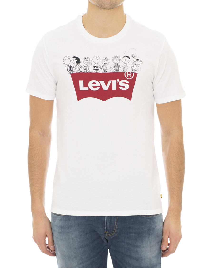 Herre | T-Shirts | Levi's | Peanuts Gang Tee White