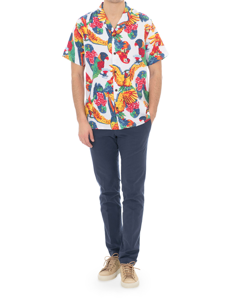 Herre | Skjorter | Levi's | Cubano Shirt Parrots Brilliant White