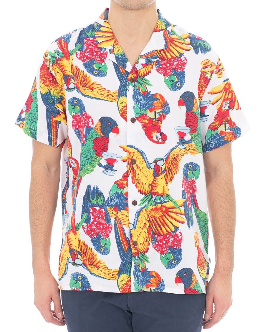 Herre | Skjorter | Levi's | Cubano Shirt Parrots Brilliant White