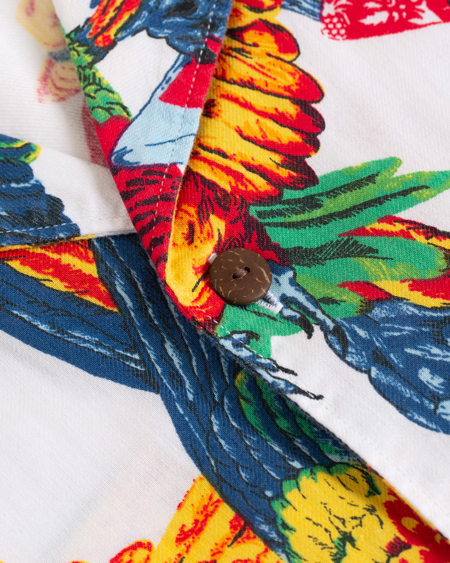 Herre | Skjorter | Levi's | Cubano Shirt Parrots Brilliant White