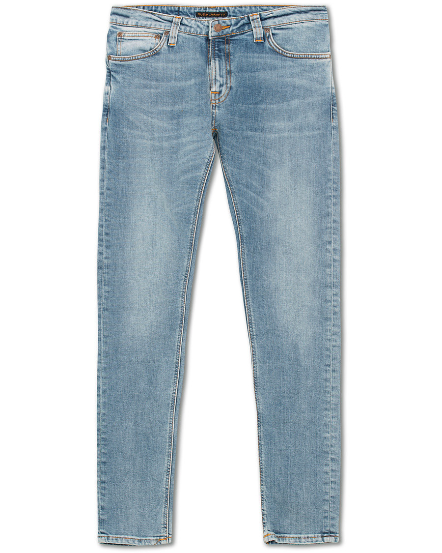 Herre | Jeans | Nudie Jeans | Skinny Lin Organic Jeans Light Blue Power